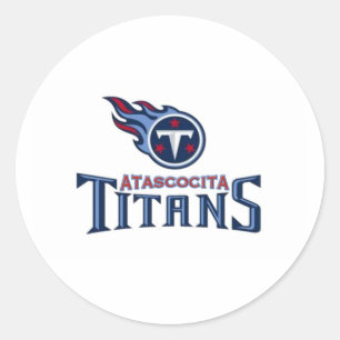 Atascocita Titans Youth Football Ronde Sticker