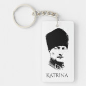 Ataturk Gepersonaliseerd Sleutelhanger (Voorkant)