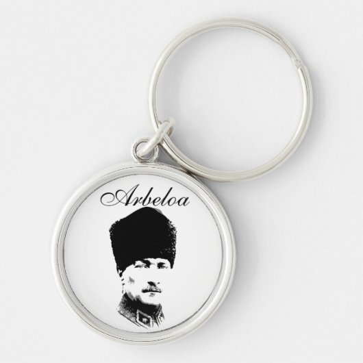 Ataturk Gepersonaliseerd Sleutelhanger (Voorkant)