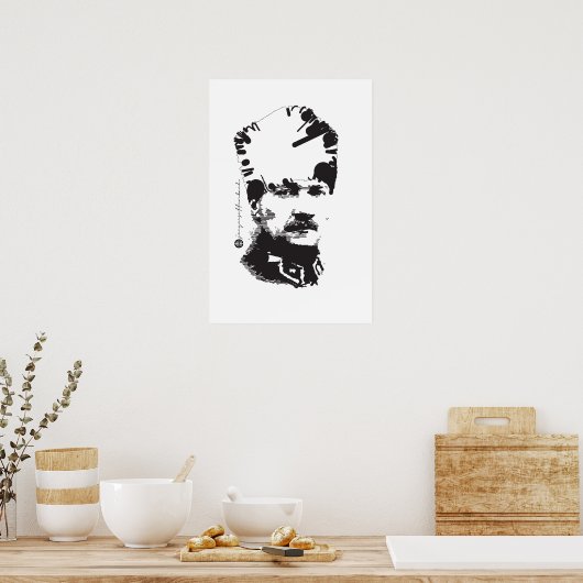 Atatürk Poster (Keuken)