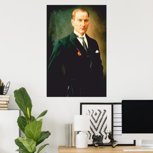 Ataturk Poster (Thuiskantoor)