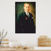 Ataturk Poster (Keuken)