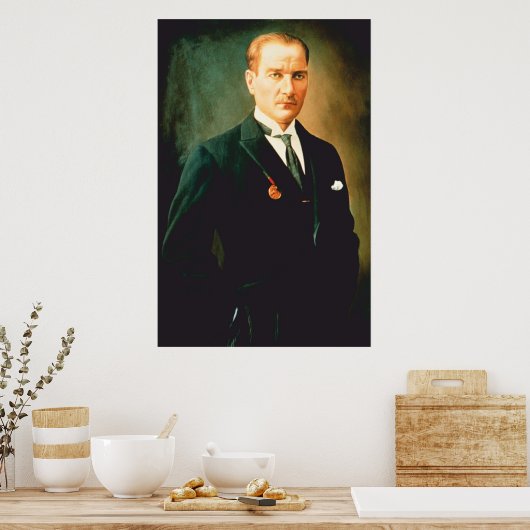 Ataturk Poster (Keuken)