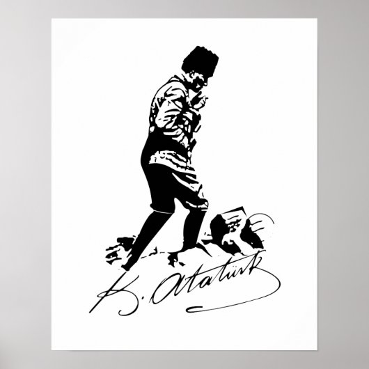 Ataturk Poster (Voorkant)