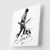 Ataturk Vierkante Klok (Hoek)