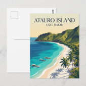 Atauro-eiland Oost-Timor Briefkaart (Voorkant / Achterkant)