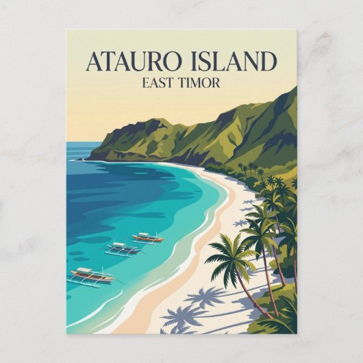 Atauro-eiland Oost-Timor Briefkaart (Voorkant)