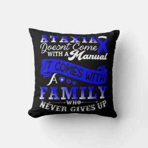 Ataxia Awareness Family Warrior Support T-Shirt129 Kussen