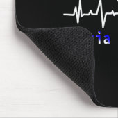 Ataxia Awareness Heartbeat Warrior Support Muismat (Hoek)