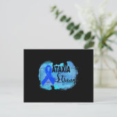 Ataxia awareness Pullover Hoodie150 Briefkaart (Staand voorkant)
