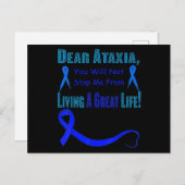 Ataxia Awareness T-Shirt107 Briefkaart (Voorkant / Achterkant)