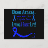 Ataxia Awareness T-Shirt107 Briefkaart (Voorkant)