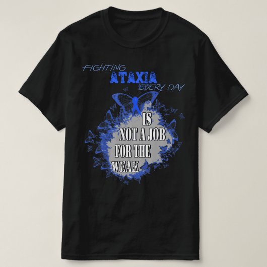 Ataxia Awareness T-Shirt22 T-shirt (Design voorkant)