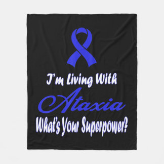 Ataxia Awareness T-Shirt5 Fleece Deken