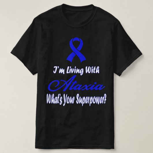Ataxia Awareness T-Shirt5 T-shirt (Design voorkant)