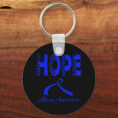Ataxia Awareness T-Shirt8 Sleutelhanger (Voorkant)
