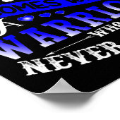 Ataxia Awareness Warrior Family Support Poster (Hoek)