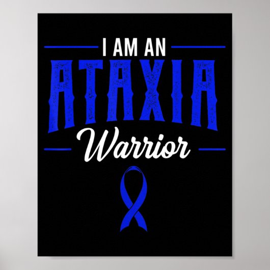 Ataxia Bewegingsstoornis Dystaxia Friedreich's War Poster (Voorkant)