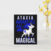 Ataxia Movement Disorder Dystaxia Friedreich's Uni Kaart (Gele Bloem)