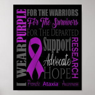 Ataxia Neurologische Ziektegevoeligheid voor vrouw Poster
