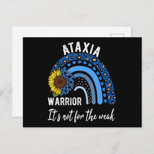 Ataxia shirten, shirten T-Shirt1 Briefkaart (Voorkant / Achterkant)