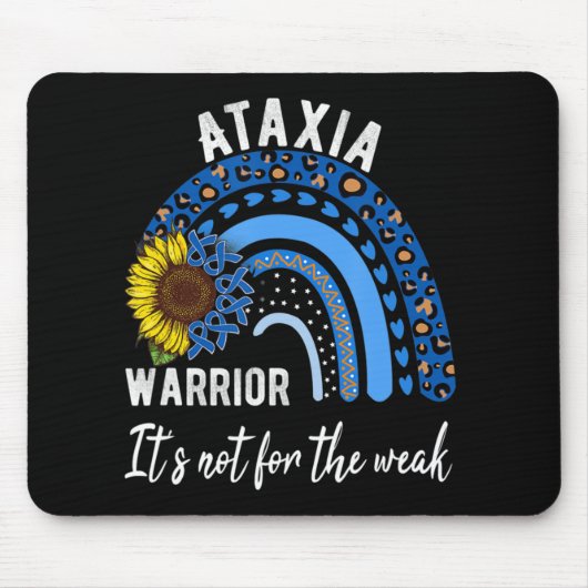 Ataxia shirten, shirten T-Shirt1 Muismat (Voorkant)
