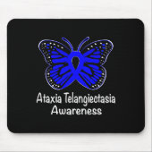 Ataxia Telangiectasia Awareness Warrior Support Bl Muismat (Voorkant)