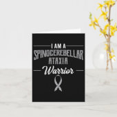 Ataxia Warrior Awareness Ribbon SCA-patiënt Kaart (Gele Bloem)