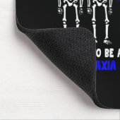 Ataxia Warrior blue Ribbon Awareness disease hallo Muismat (Hoek)