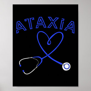 Ataxie Stethoscoop Verpleegster Neurologisch Hemia Poster