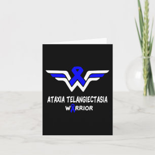 Ataxie Telangiëctasie Bewustzijn Warrior Ondersteu Kaart
