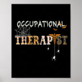 ATC Beroepstherapie Therapist Halloween OTA sp. Poster (Voorkant)