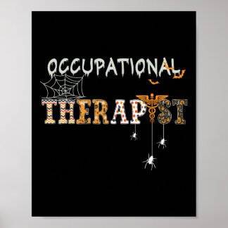ATC Beroepstherapie Therapist Halloween OTA sp. Poster