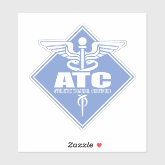 ATC-diamant (Athletic Trainer Certified) Sticker (Vel)