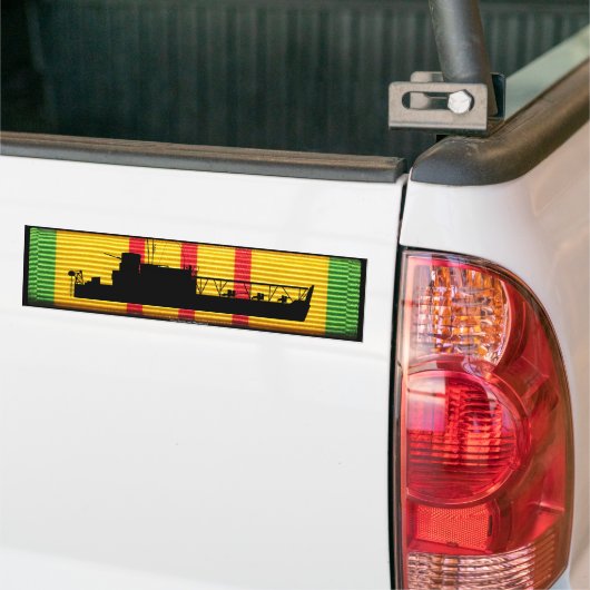 ATC(H) Tango Boat op VSM-lint Bumpersticker (Op Truck)