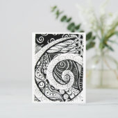 ATC-moederschap Briefkaart (Staand voorkant)