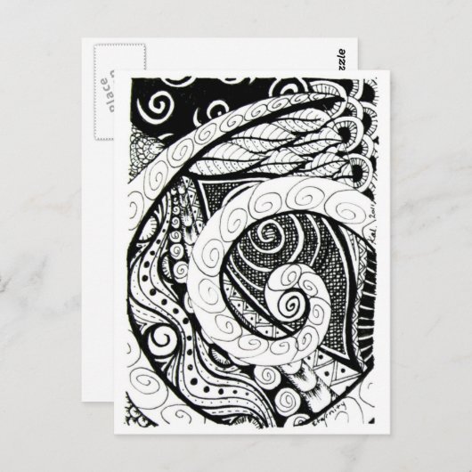 ATC-moederschap Briefkaart (Voorkant / Achterkant)