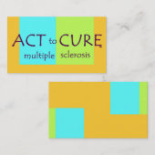 ATC MS ~ aanpasbare biz-kaart! Visitekaartje (Voorkant / Achterkant)