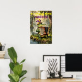 Atchafalaya Basin Mardi Gras Poster (Thuiskantoor)