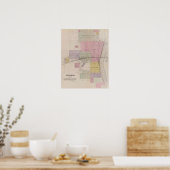 Atchison en omgeving, Kansas Poster (Keuken)