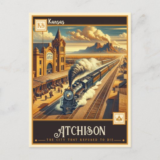 Atchison, Kansas | Briefkaart (Voorkant)
