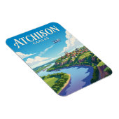 Atchison Kansas Magneet (Rechterzijde)