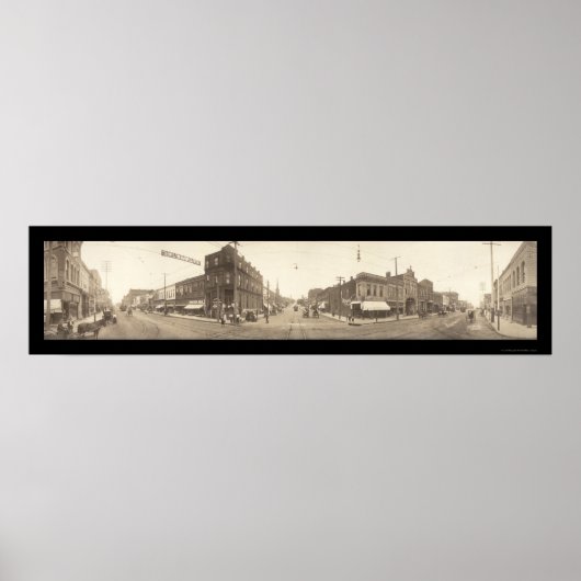 Atchison, KS Foto 1909 Poster (Voorkant)