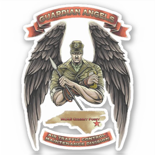 ATCMD Guardian Angels Sticker (Voorkant)