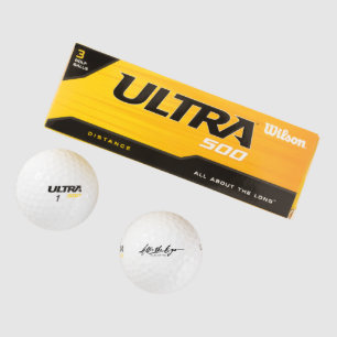 ATE Custom Wilson Ultra 500 Afstand Golfballen