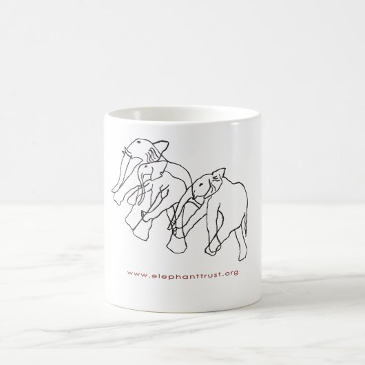 ATE zwarte logo mok (Center)