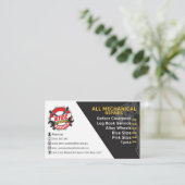 ATEC Automotive Business Visitekaartje (Staand voorkant)