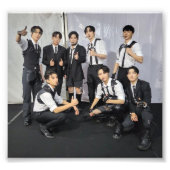 'ATEEZ'-Poster Foto Afdruk (Voorkant)