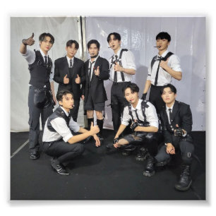 'ATEEZ'-Poster Foto Afdruk