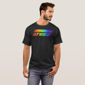 Ateez Rainbow Logo Classic T-Shirt (Voorkant volledig)